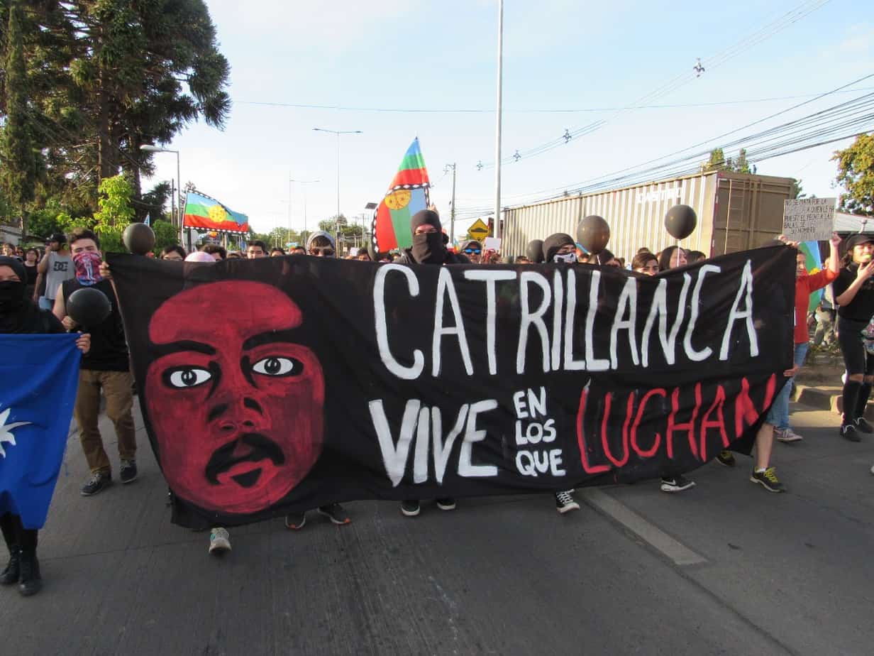 Galería: Así se desarrolla la jornada de movilizaciones por Camilo Catrillanca en Los Ángeles