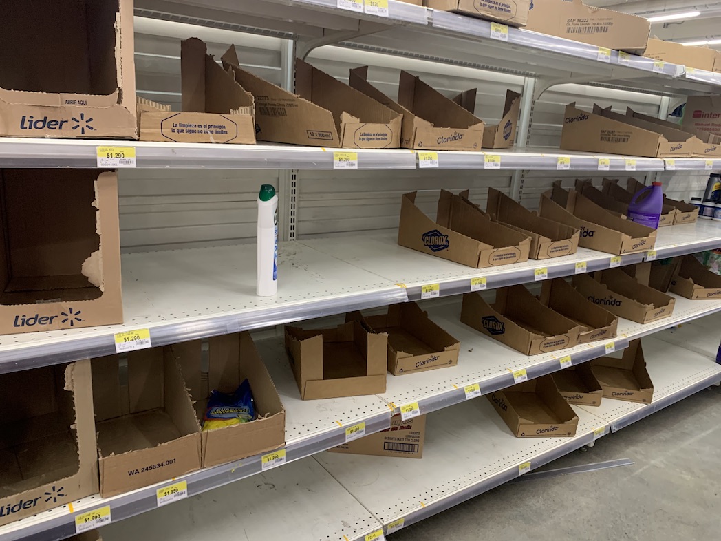 Supermercados colapsan en medio del temor al desabastecimiento