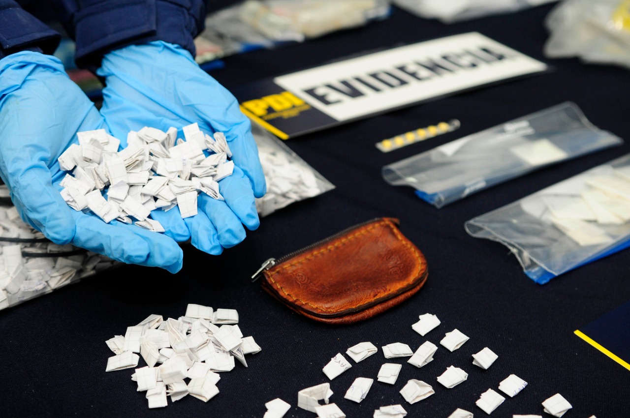 Dos mujeres son detenidas en Chiguayante con más de 500 dosis de cocaína