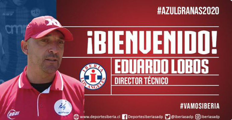 Gran sorpresa: Eduardo Lobos es el nuevo técnico de Deportes Iberia