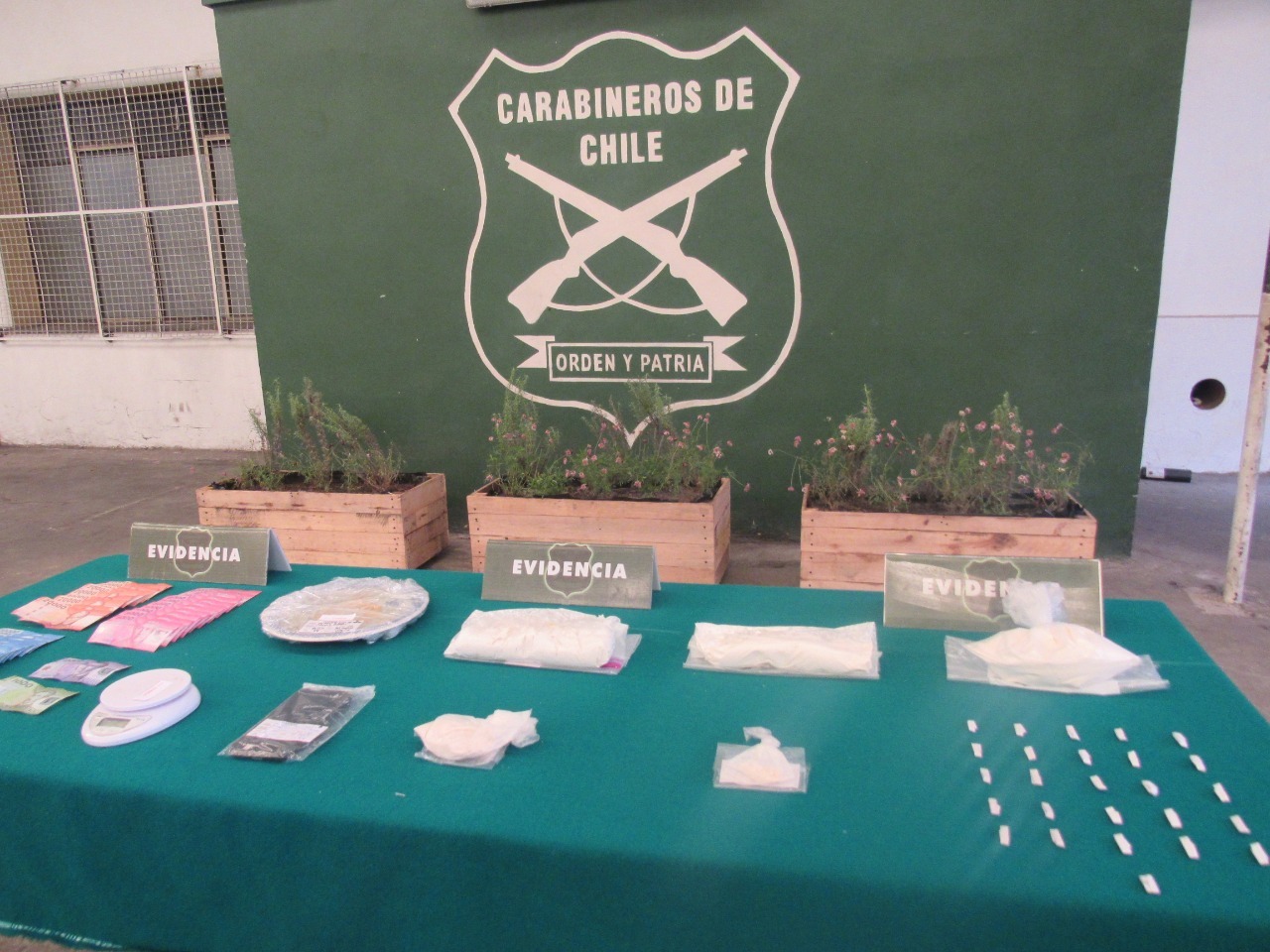 Concepción: Incautan más de 6.500 dosis de pasta base en allanamiento
