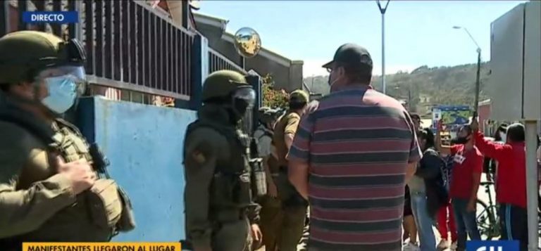 Se registran incidentes en el cuartel PDI donde está detenido el tío abuelo de Tomás Bravo