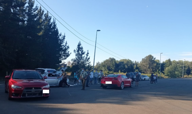Mulchén: Carabineros detiene a 15 «Torettos VIP» en carreras clandestinas