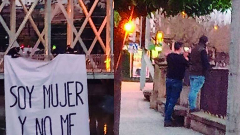 «Soy mujer y no me representan»: polémico cartel contra el 8M fue puesto por hombres