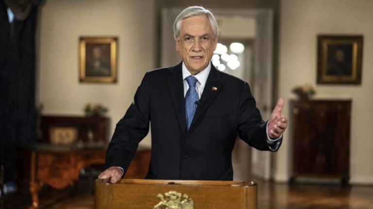 Piñera solicitó nueva extensión del Estado de Catástrofe: medida está cerca de cumplir un año