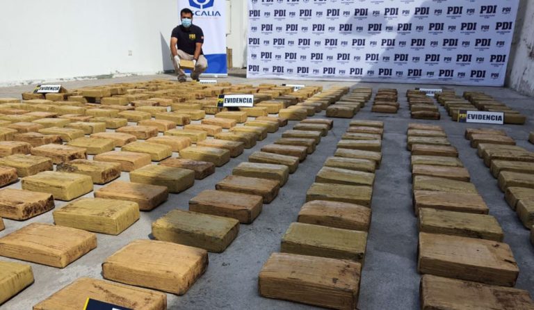 Cae banda criminal que operaba en el norte y en Santiago: droga incautada supera los 2 mil millones