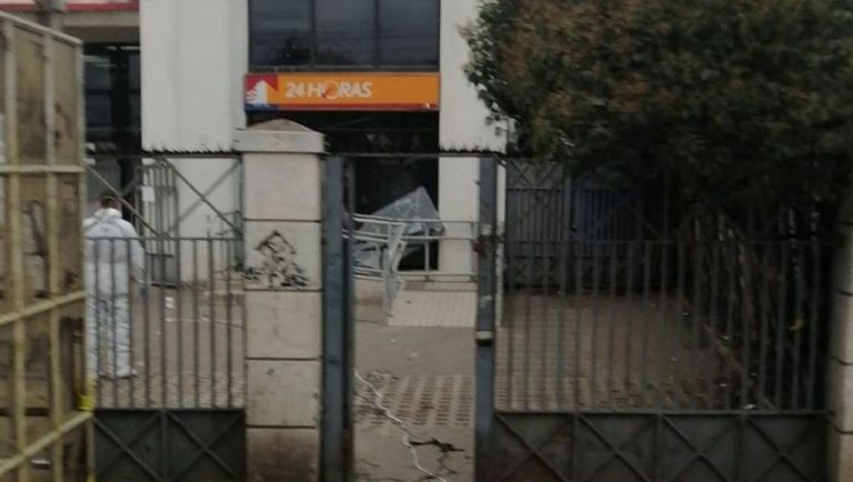 Intentaron explotar cajeros de sucursal de BancoEstado en Talcahuano: no hay detenidos