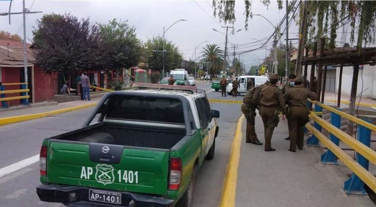 Delincuente es abatido por carabinero: había robado a camión de Chile Tabacos con 3 sujetos más
