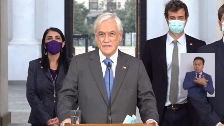 «Juré respetar la Constitución»: Piñera anuncia que este martes promulgará el Tercer Retiro del 10%