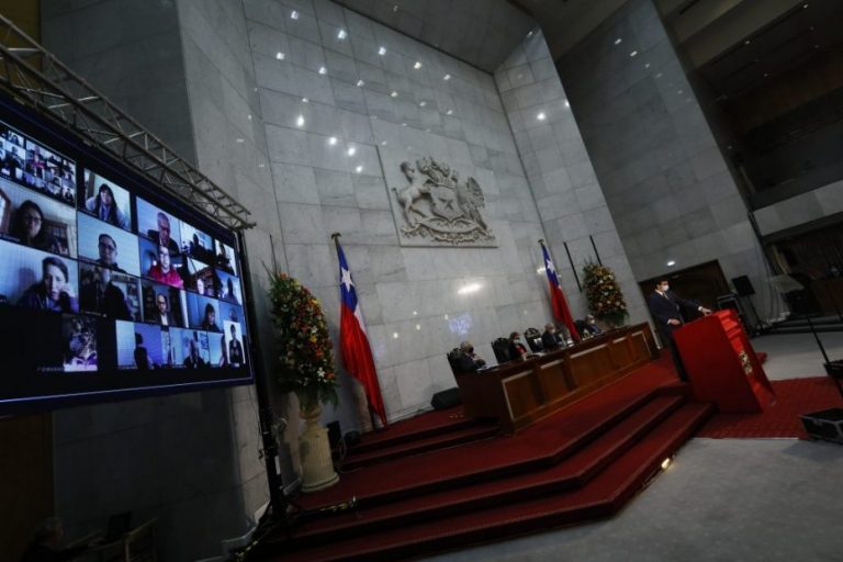 Con aforo reducido Presidente Piñera hará su última cuenta pública