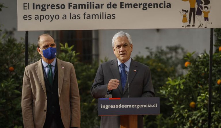 Diputados de Chile Vamos solicitaron a Piñera nueva extensión del IFE Universal