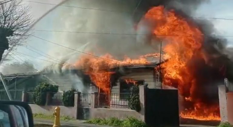 Abuelita muere calcinada tras voraz incendio a su casa en Cabrero