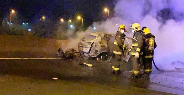 Accidente de tránsito en Lota: dos fallecidos y responsables se dieron a la fuga