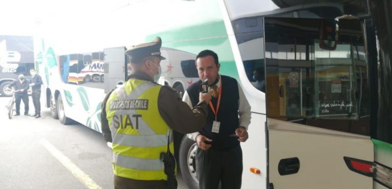 SIAT Biobío: ningún conductor buses ha sido encontrado con alcohol