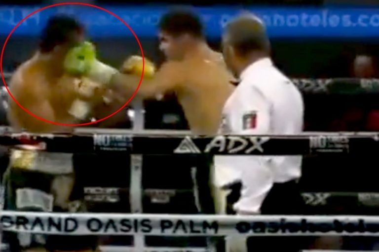 Video | Boxeador mexicano sufre brutal knockout: fue retirado en ambulancia