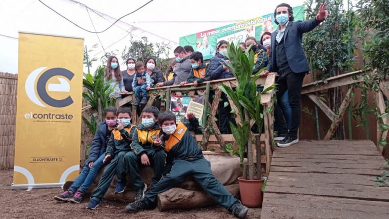 El Contraste invitó a escuela rural a disfrutar de Selva Viva en Los Ángeles