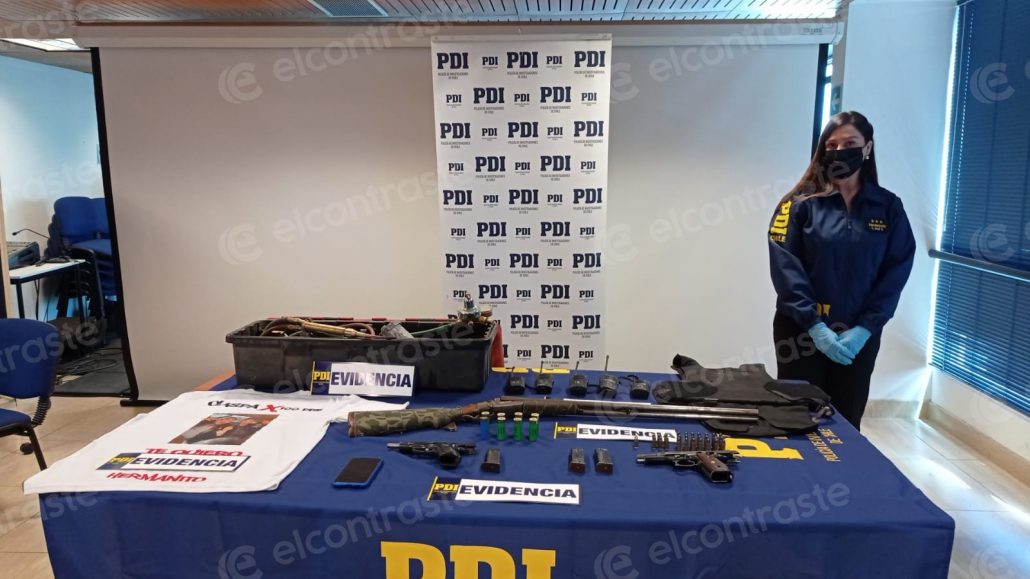 armas usadas en la via publica de los angeles