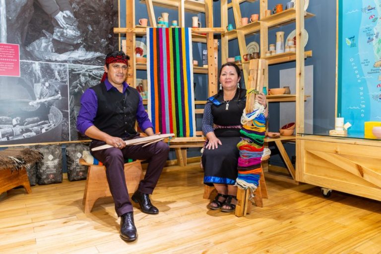 El telar más grande del mundo será mapuche