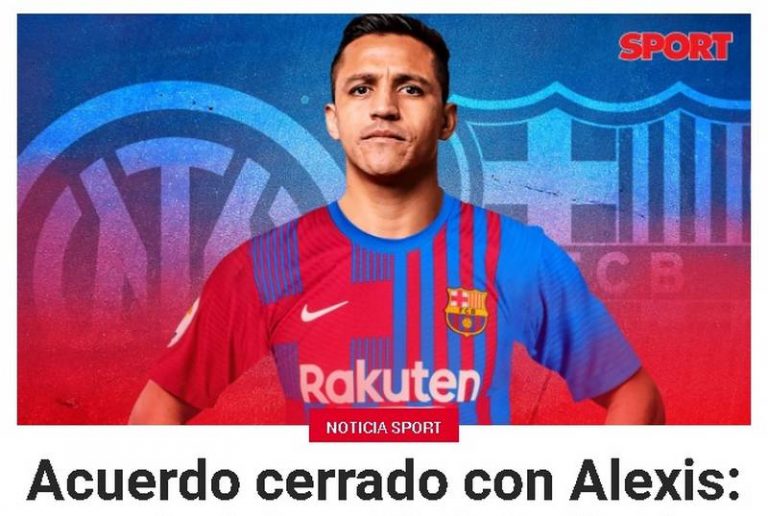 Medio español asegura que Alexis Sánchez volverá al Barcelona
