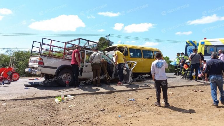 6 lesionados deja un accidente de tránsito en avenida Las Industrias