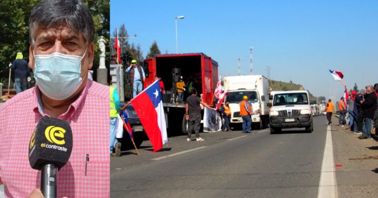 Multigremial Biobío y dichos de Juan Araya por paro de camioneros: «Es un invento»
