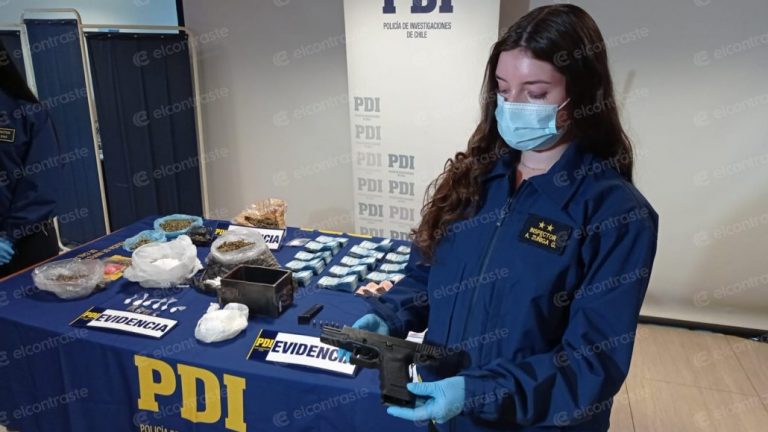 Operación Baquedano de la PDI de Los Ángeles desarticula laboratorio de drogas