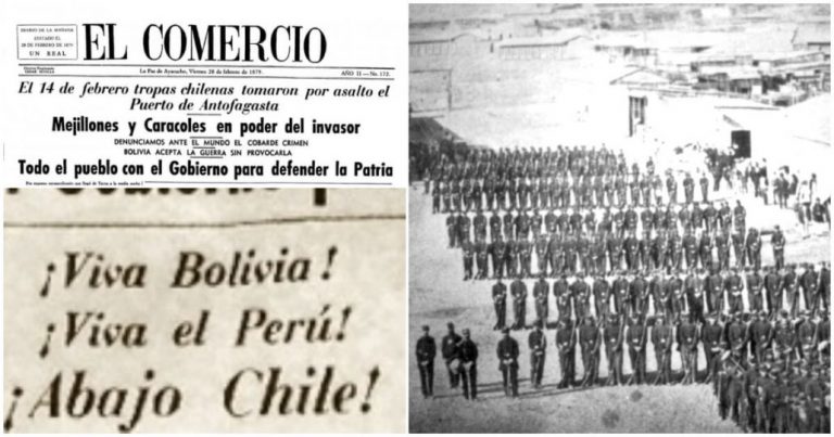 1 de Marzo de 1879: el día en que Bolivia le declaró la guerra a Chile