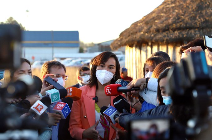 Izkia Siches en La Araucanía: «Los grupos que están en el narcotráfico y el robo de madera los vamos a combatir»