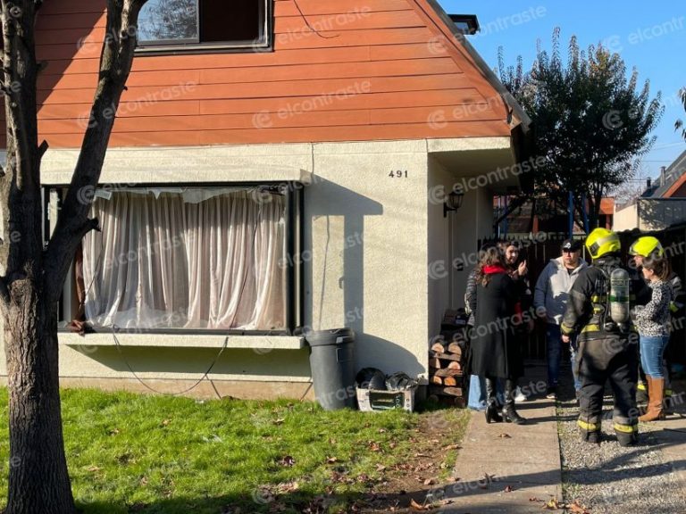 Fuga de gas causa explosión en casa de villa El Avellano de Los Ángeles