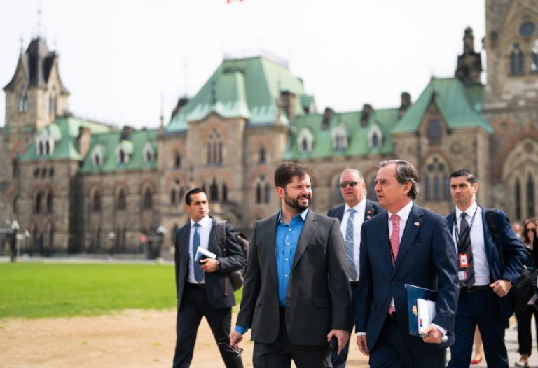 Galería |  Así fue la visita del Presidente Boric a Canadá: «Tenemos muchos desafíos»