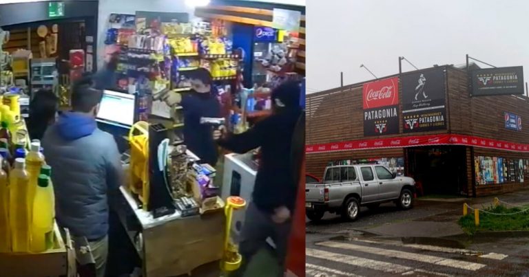 Violento asalto afectó al Supermercado Patagonia en Los Ángeles