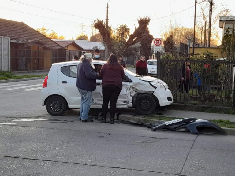 Los Ángeles: Dos lesionados dejó accidente de tránsito en Paillihue