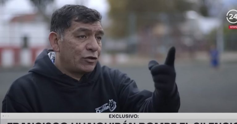 «O la entrevista se acaba»: Huaiquipán se indigna con pregunta de periodista
