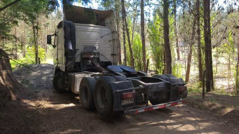 Violento asalto a camión en Cabrero: Le robaron carga de $150 millones