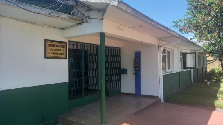 Detienen a sujeto robando al interior de un colegio en Mulchén