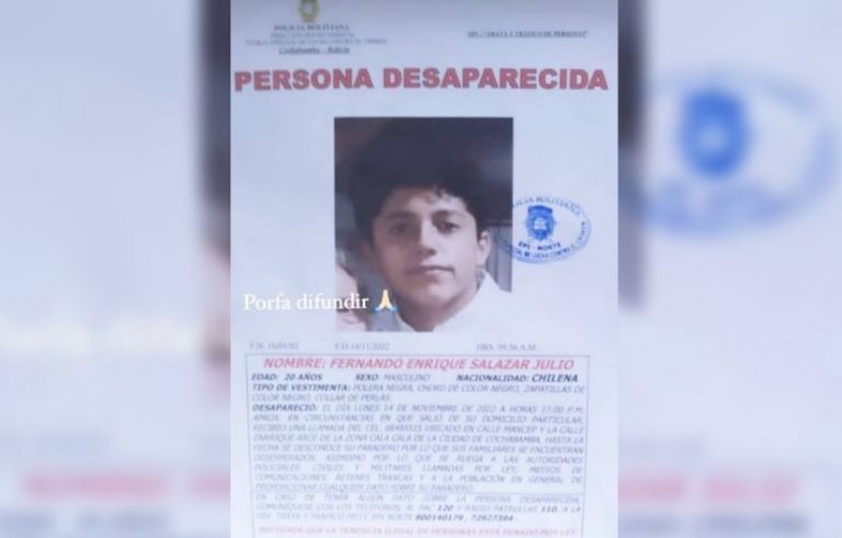 Piden millonario rescate: denuncian secuestro de estudiante chileno en Bolivia