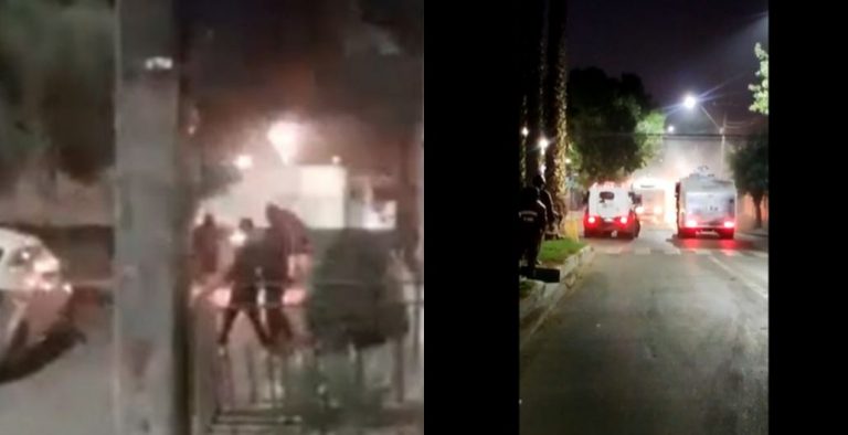Carabineros viven angustiosa noche: turba de 100 personas atacó Comisaría