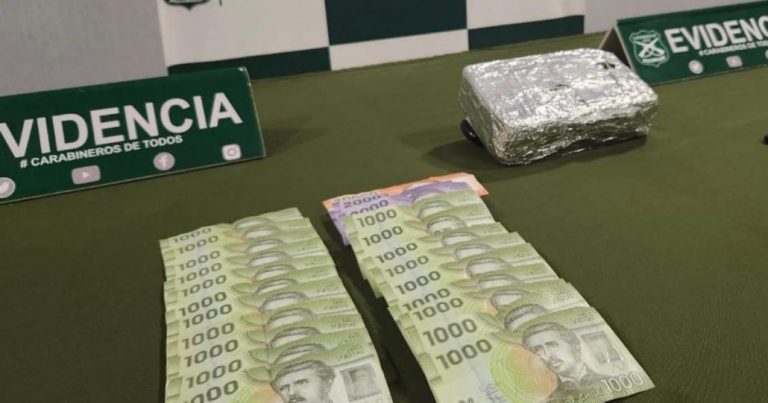 Operativo del OS7 en Mulchén logra incautar 2 kilos de cocaína: Dos narcos detenidos
