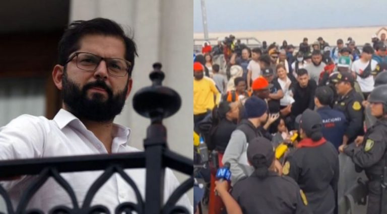 «Irresponsable»: la dura interpelación de alcalde de Tacna a Boric por crisis migratoria