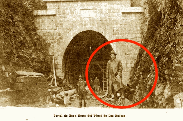 «El Gigante del Túnel Las Raíces»: La controversial foto real publicada en 1946