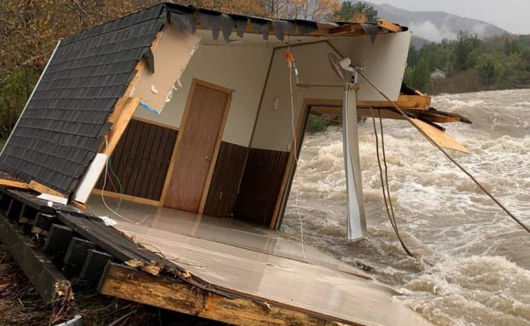 Millonarias pérdidas por inundación sufrió Huequecura Explorer en Santa Bárbara