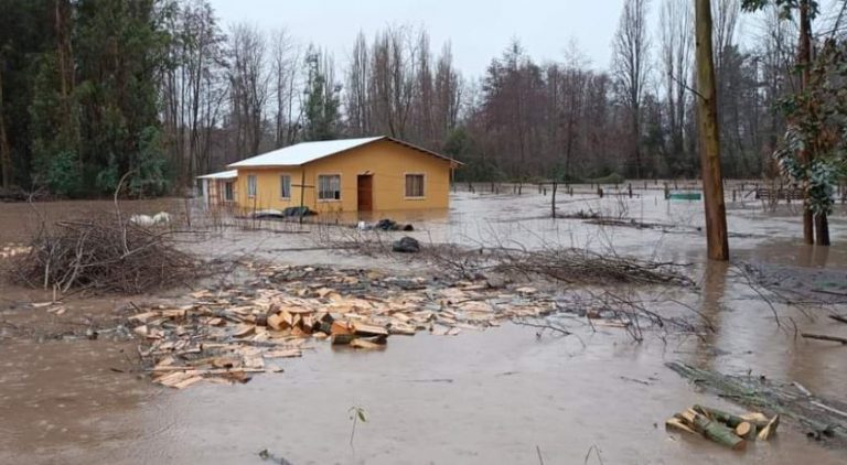 Alerta Amarilla para seis comunas de la provincia de Biobío por amenaza de desborde del río Laja