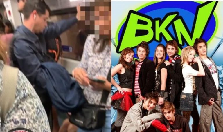De actor de BKN a lanza: sorprenden a chileno ‘cartereando’ en pleno metro de Barcelona