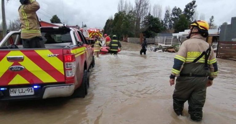 Temporal en la provincia de Biobío mantiene casi 5000 personas afectadas y 550 casas dañadas