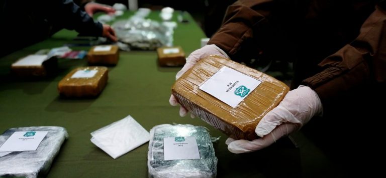 Medio millón de dólares en droga fue incautado por el OS7 en Mulchén