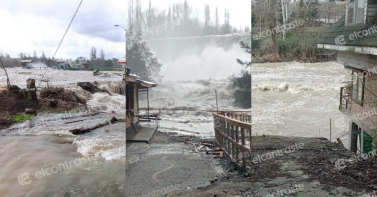 Galería: Revisa los daños causados por la inundación en alrededores de los Saltos del Laja
