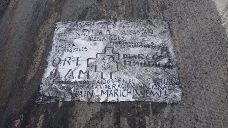 Mujer investigada por facilitar mapas en el atentado de Quilleco se entregó esta mañana