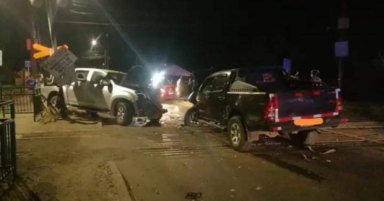 Colisión de vehículos dejó dos lesionados en Cabrero
