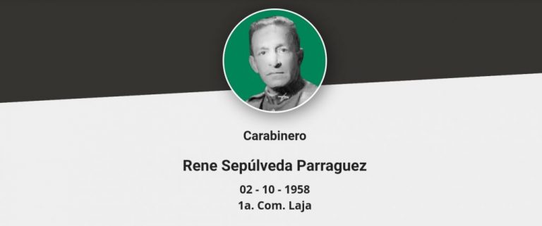 ¿Quién fue René Sepúlveda Parraguez? A 65 años del primer mártir de Carabineros en Los Ángeles