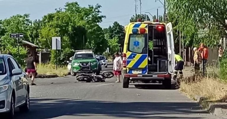 Accidente vehicular deja una persona lesionada en la comuna de Tucapel